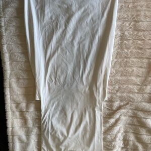 Elegant White MIDI Skirt